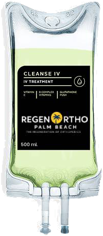 Cleanse IV drip bag