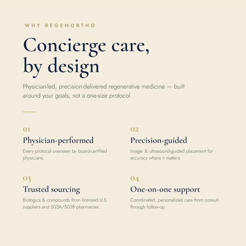 Concierge care, by design — physician-led and precision-guided