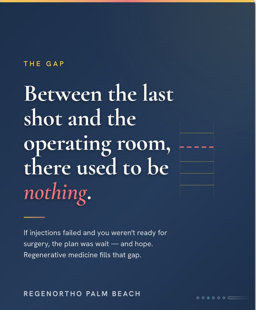 Between the last shot and the operating room, there used to be nothing
